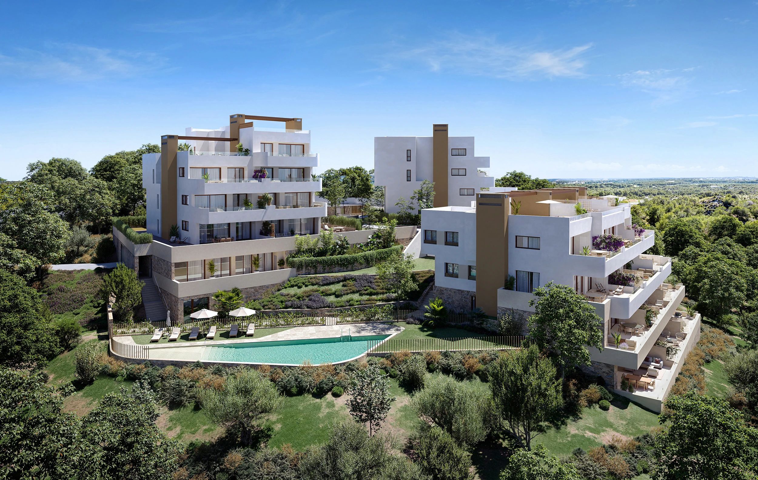 2-Bedroom Luxury Apartments at Las Colinas Golf & Country Club