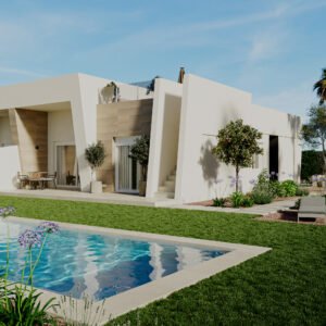 Modern Semi Detached Villas for Sale at La Finca Resort