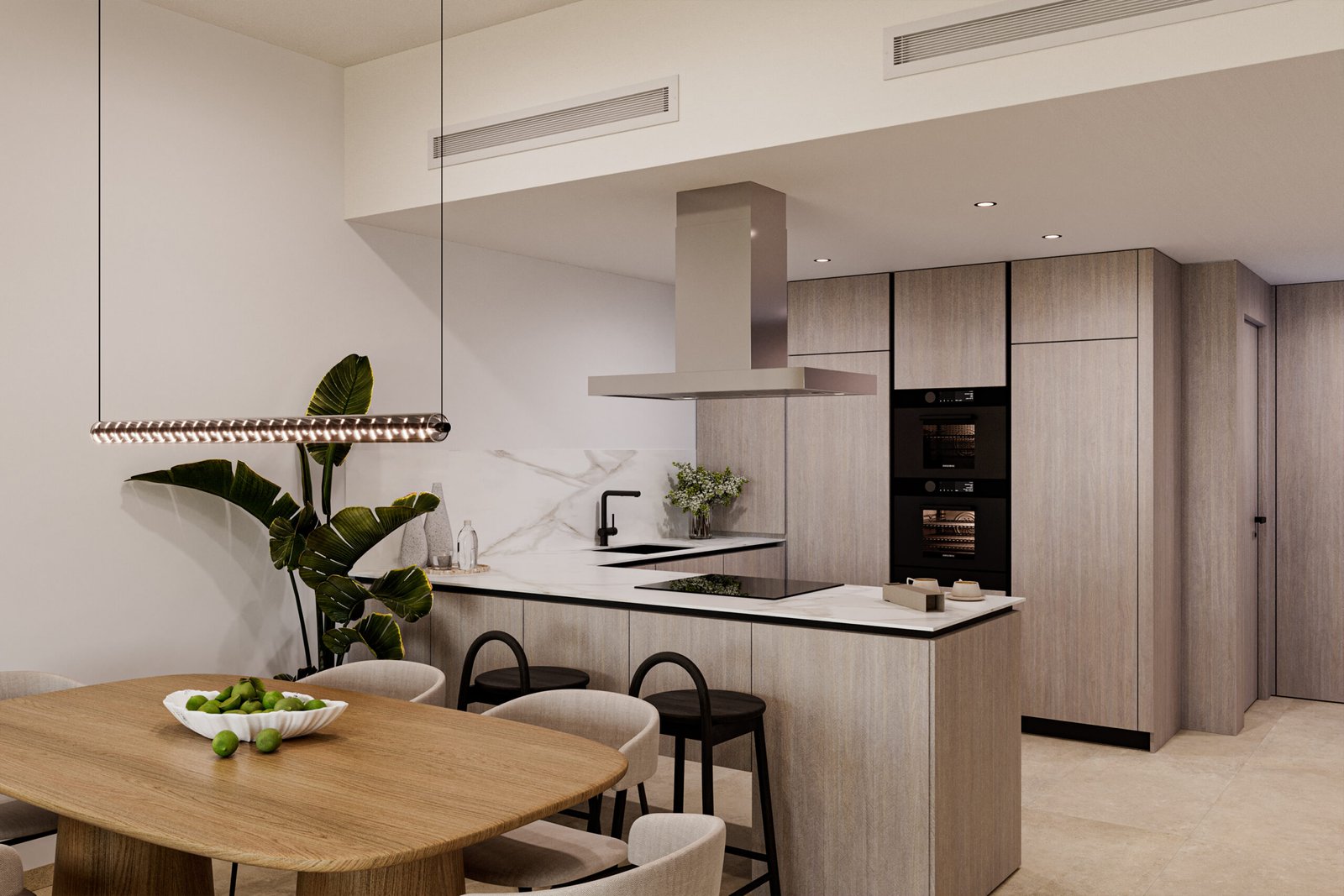 Modern Semi Detached Villas for Sale at La Finca Resort