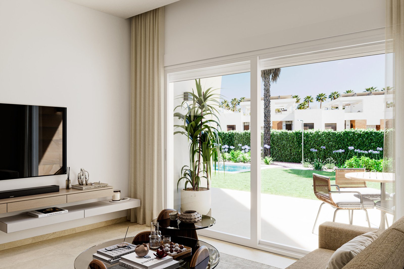 Modern Semi Detached Villas for Sale at La Finca Resort