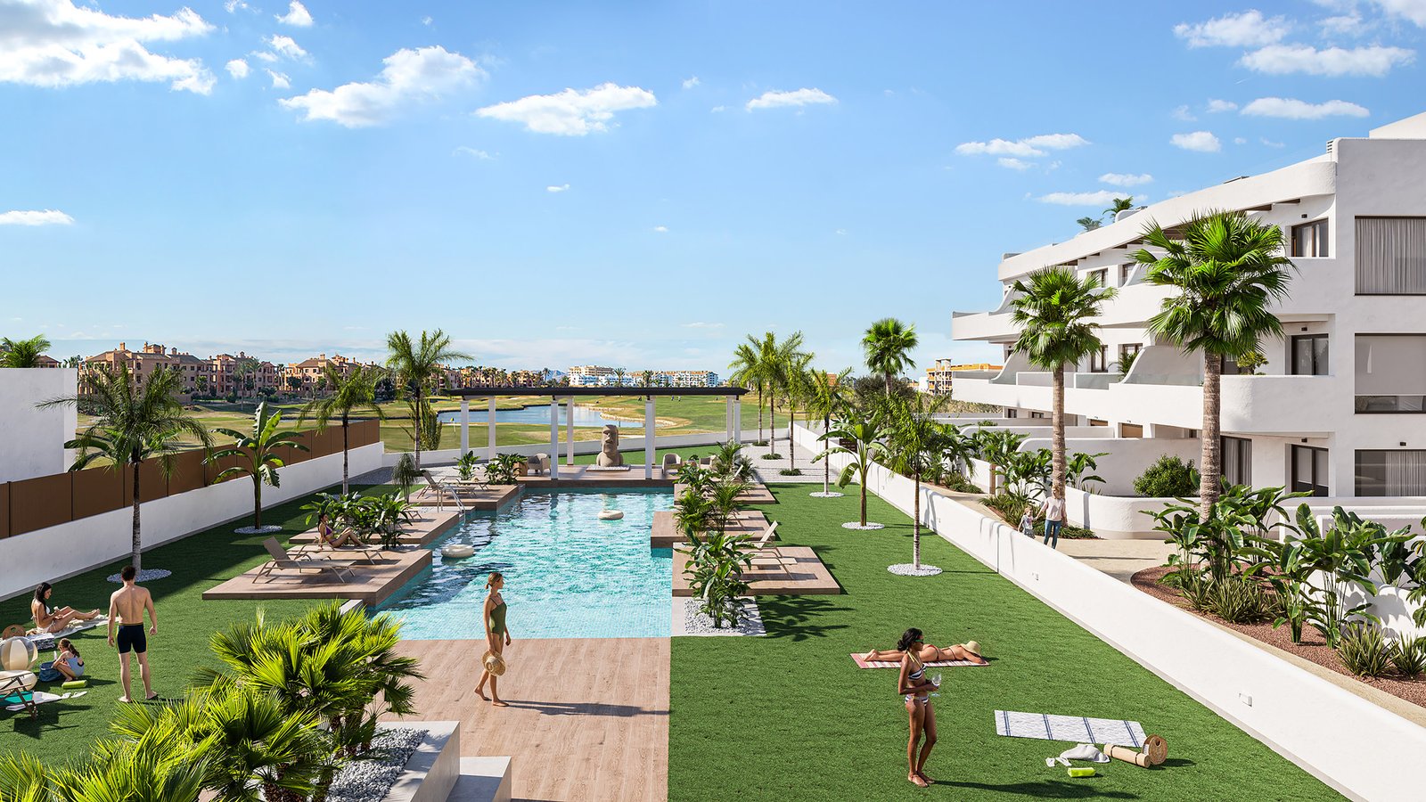 New Build Apartments and Penthouses in Los Alcázares
