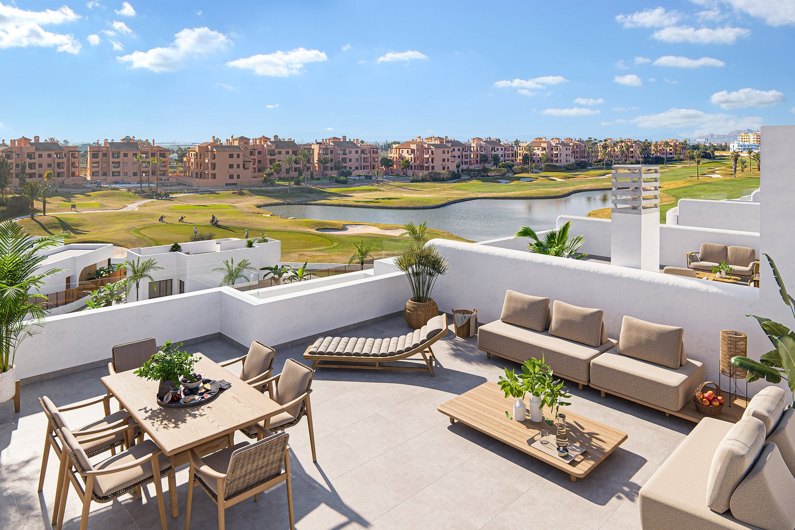 New Build Apartments and Penthouses in Los Alcázares