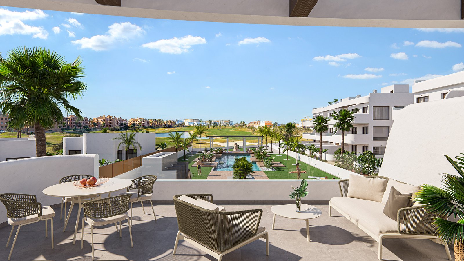 New Build Apartments and Penthouses in Los Alcázares
