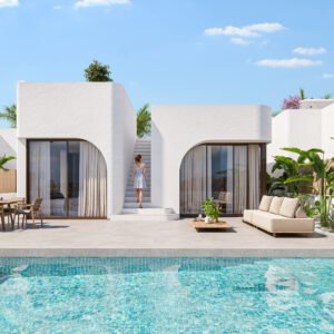 New Build Detached Villas for Sale in las serena golf. Los Alcázares, Murcia